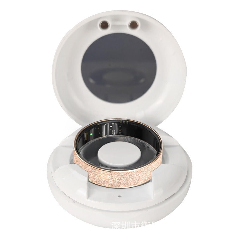 Kaze Frosted Matte Smart Emotion Detection Bracelet | Wellness Wearable in Black, White &amp; Pink Rose gold