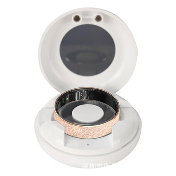 Kaze Frosted Matte Smart Emotion Detection Bracelet | Wellness Wearable in Black, White &amp; Pink Rose gold