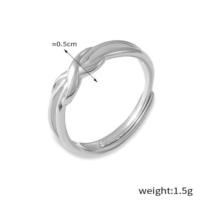 Kaze Simple Geometric Versatile Ring | 18K Gold PVD Stainless Steel Ring in 10 Styles