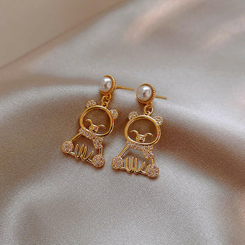 Kaze Personalised Statement Earrings | Custom Electroplated Earrings — 76 Styles 66style Earrings