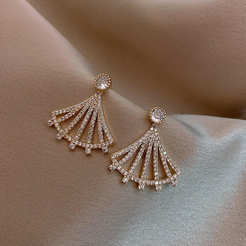 Kaze Personalised Statement Earrings | Custom Electroplated Earrings — 76 Styles 12style Earrings