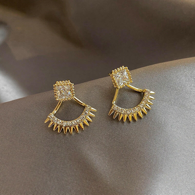 Kaze Personalised Statement Earrings | Custom Electroplated Earrings — 76 Styles 45style Earrings