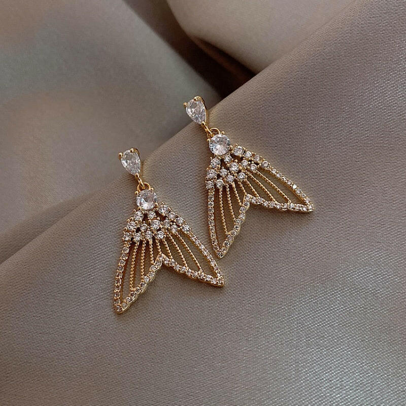 Kaze Personalised Statement Earrings | Custom Electroplated Earrings — 76 Styles 26style Earrings