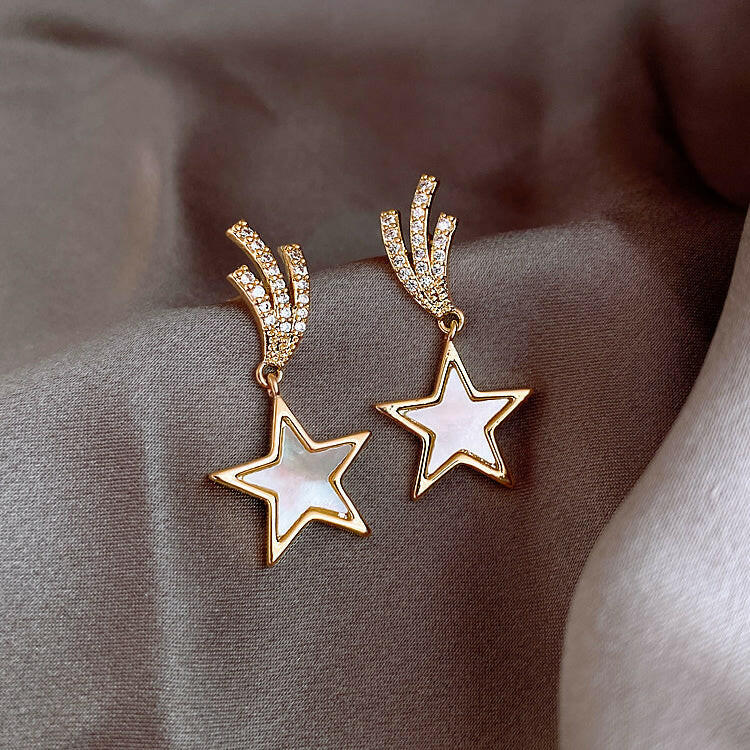 Kaze Personalised Statement Earrings | Custom Electroplated Earrings — 76 Styles 31style Earrings