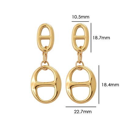 Kaze 18K Gold Geometric Sun Shape Necklace, Bracelet and Earrings Set | 18K Gold &amp; S925 Silver in 6 Variants