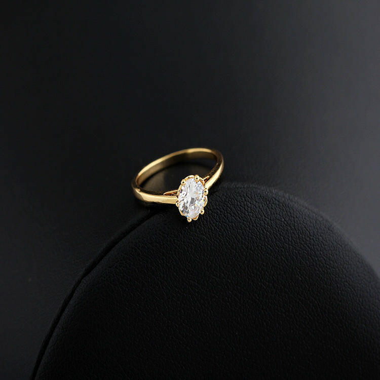 Kaze Bold Statement Copper Ring | Gold &amp; Platinum-Finish Ring in Sizes 5–9
