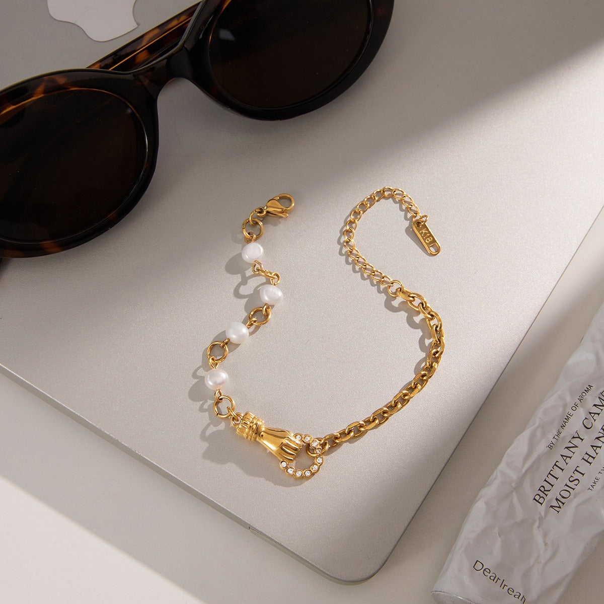 Kaze 18K Gold-Plated Lightweight Luxury Titanium Steel Bracelet | Premium Bracelet in 2 Style Variants