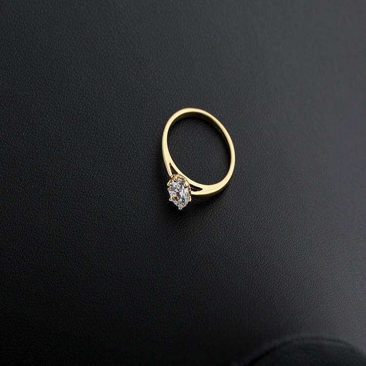 Kaze Bold Statement Copper Ring | Gold &amp; Platinum-Finish Ring in Sizes 5–9