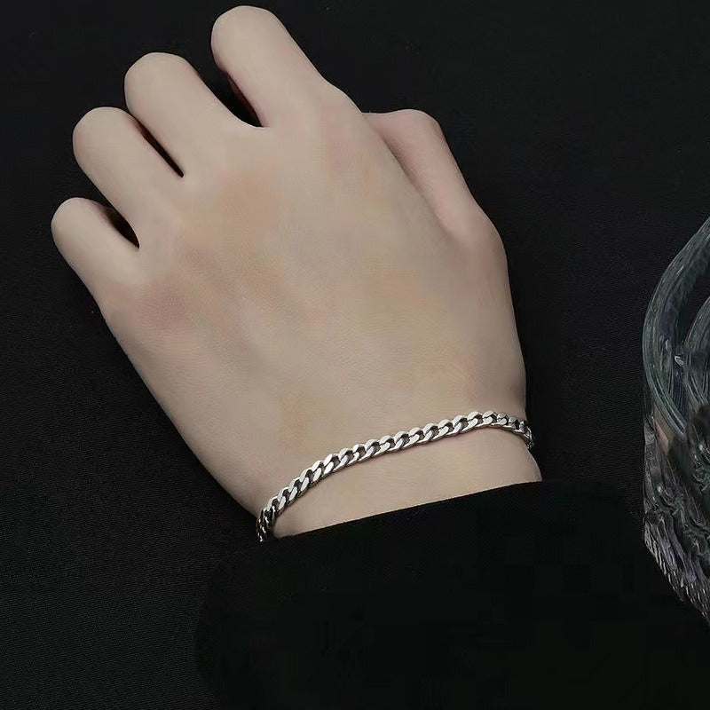 Kaze Hip-Hop Cuban Chain Bracelet | Bold Fashion Bracelet in 2 Styles &amp; 3 Lengths