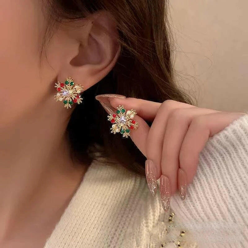 Kaze Exquisite Diamond Drop Earrings | Sparkling Luxury Earrings for Festive &amp; Everyday Glamour A