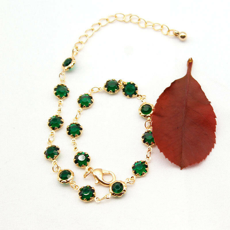 Kaze Handmade Floral Crystal Bracelet | Elegant Flower Bracelet in Gold &amp; Silver