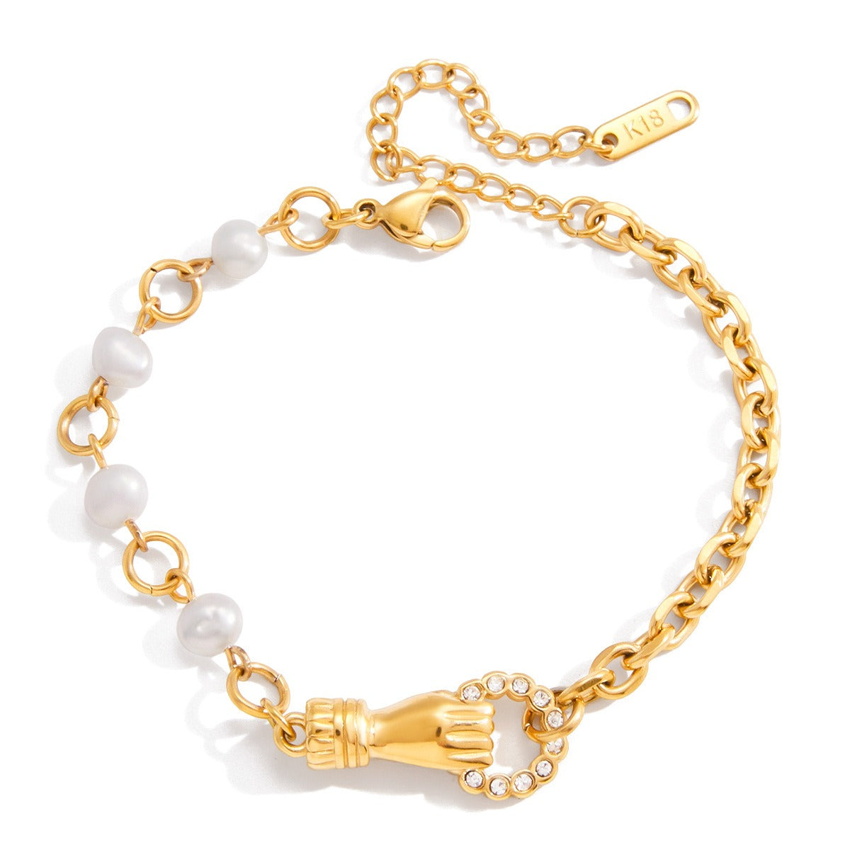 Kaze 18K Gold-Plated Lightweight Luxury Titanium Steel Bracelet | Premium Bracelet in 2 Style Variants