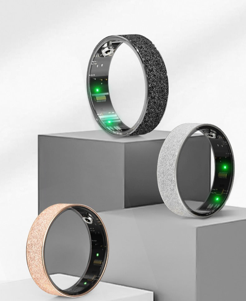 Kaze Frosted Matte Smart Emotion Detection Bracelet | Wellness Wearable in Black, White &amp; Pink