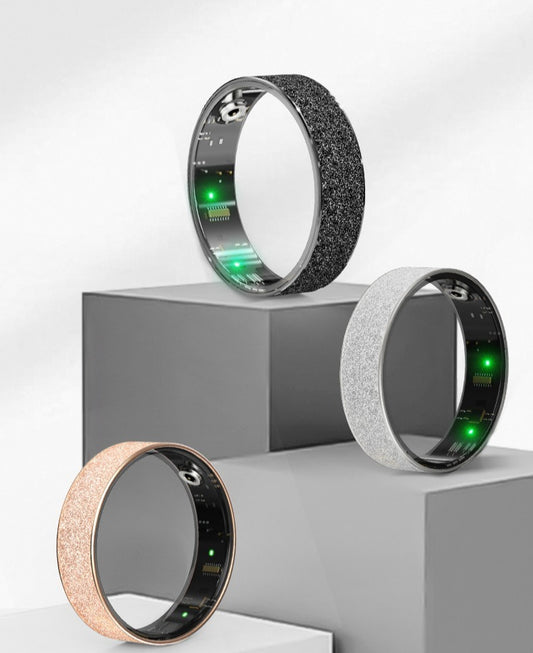 Kaze Frosted Matte Smart Emotion Detection Bracelet | Wellness Wearable in Black, White &amp; Pink