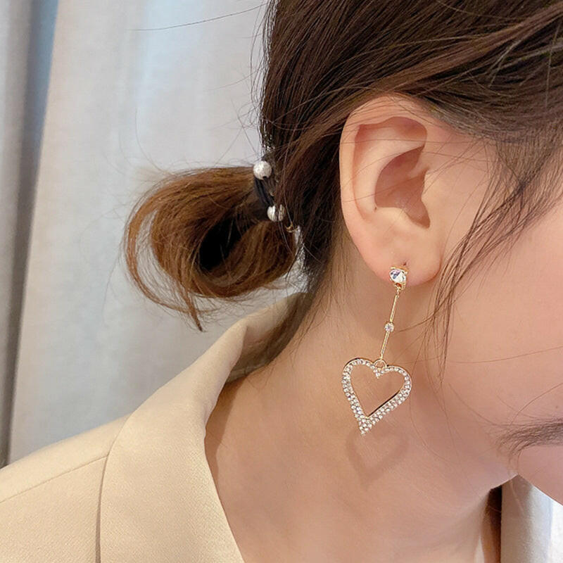 Kaze S925 Sterling Silver Geometric Earrings | Hypoallergenic Modern Stud Earrings