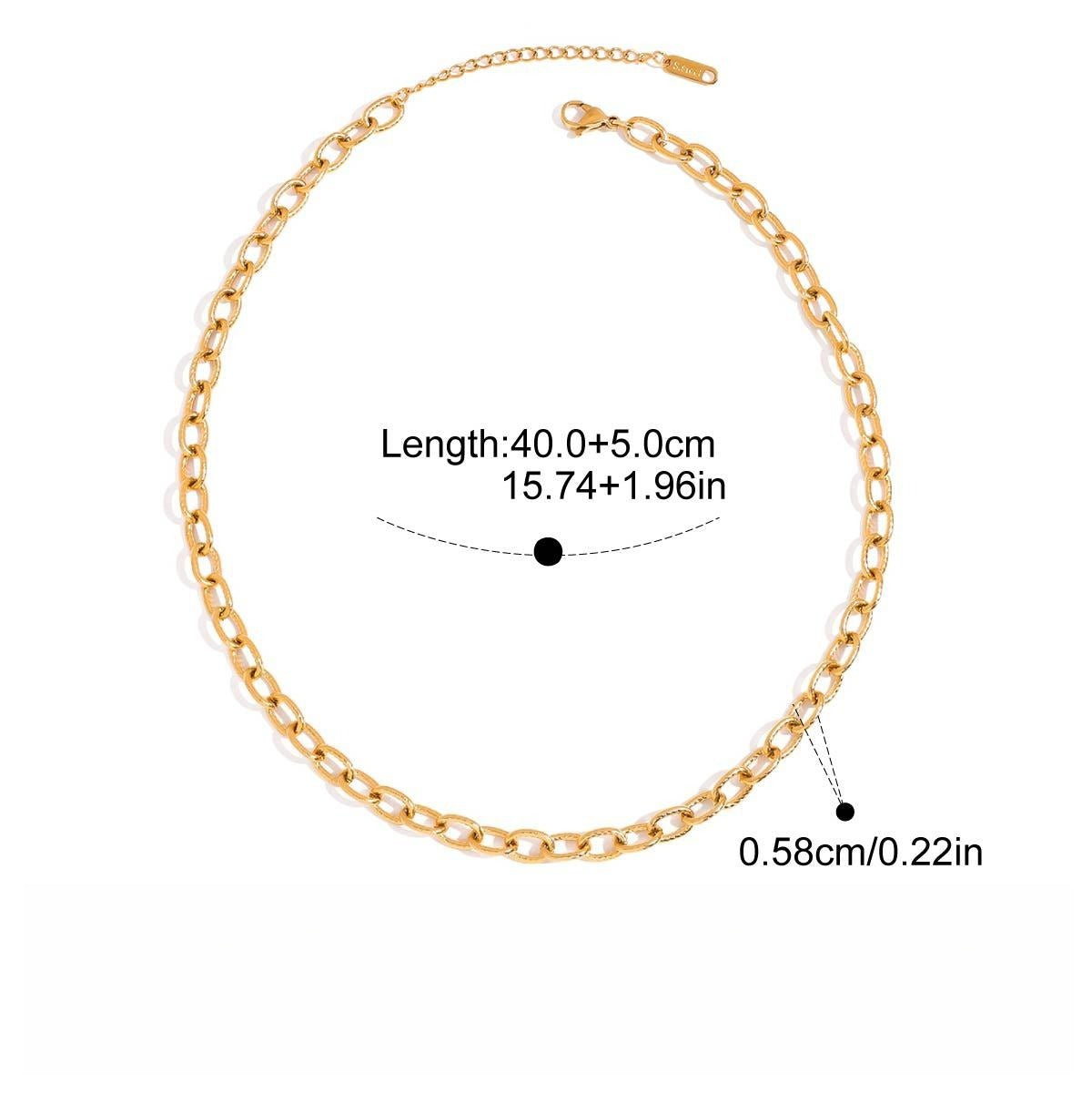 Kaze Horseshoe Tiger's Eye Necklace | 18K Gold Gemstone Pendant Necklace Necklace C