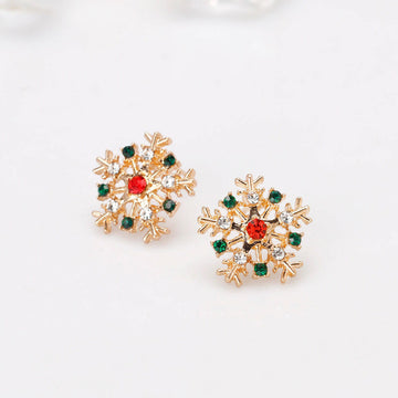 Kaze Exquisite Diamond Drop Earrings | Sparkling Luxury Earrings for Festive &amp; Everyday Glamour Gold