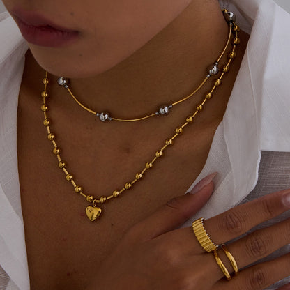 Kaze 18K Gold Exquisite Flower Necklace, Earrings and Bracelet Set | 13-Piece Botanical Jewellery Collection