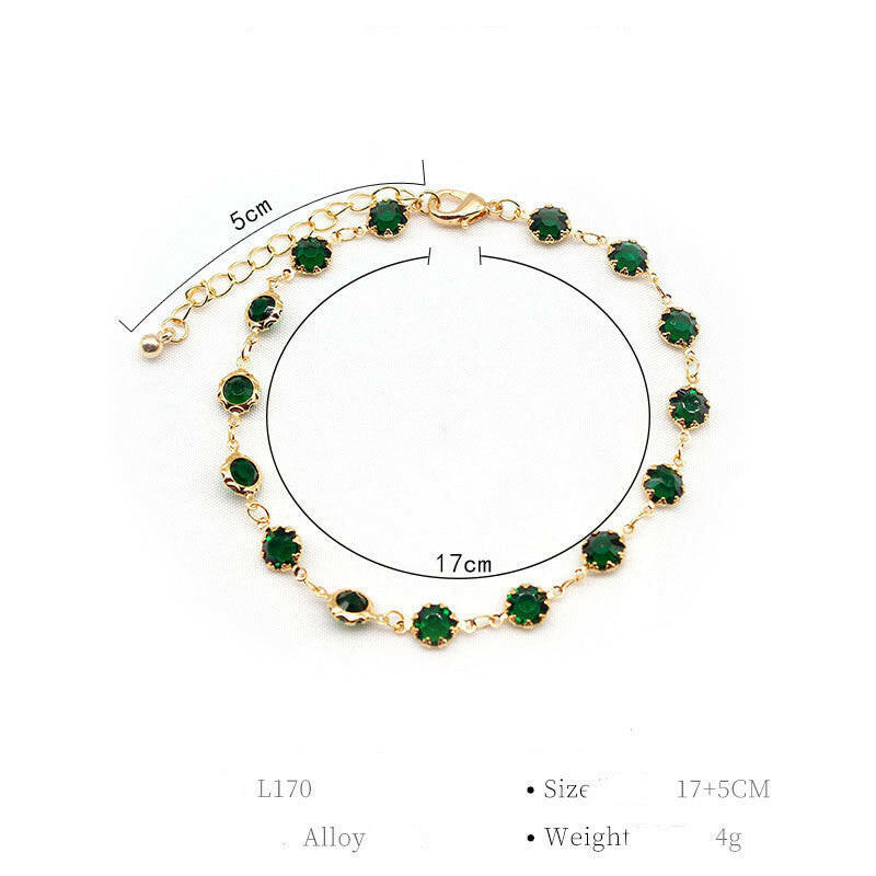 Kaze Handmade Floral Crystal Bracelet | Elegant Flower Bracelet in Gold &amp; Silver