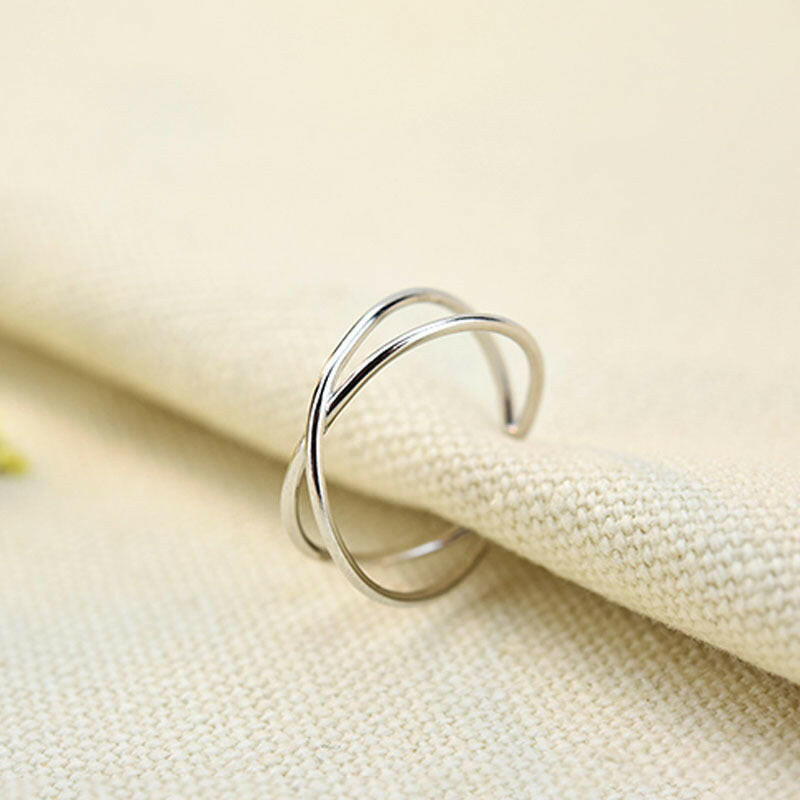 Kaze Retro Feather Adjustable Copper Ring | Open Band Nature-Inspired Ring Xray One size