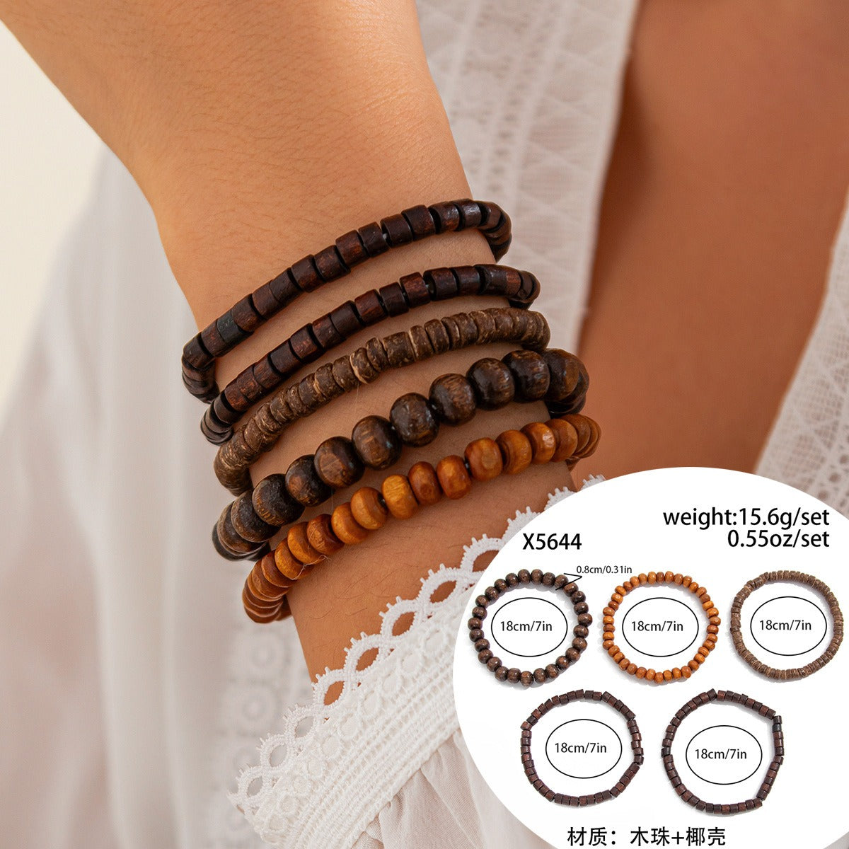 Kaze Retro Ethnic Bull Head Turquoise Beaded Bracelet | S925 Silver Artisan Ethnic Bracelet in 9 Colours Color Mixing44