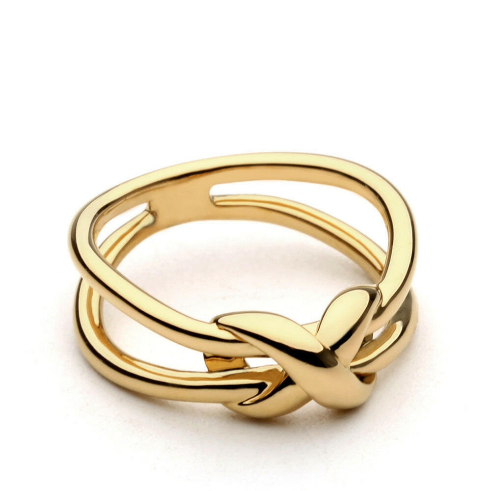 Kaze Retro Geometric Charm Ring | Vintage-Inspired Ring in Gold &amp; Silver Sizes 6–8 Gold