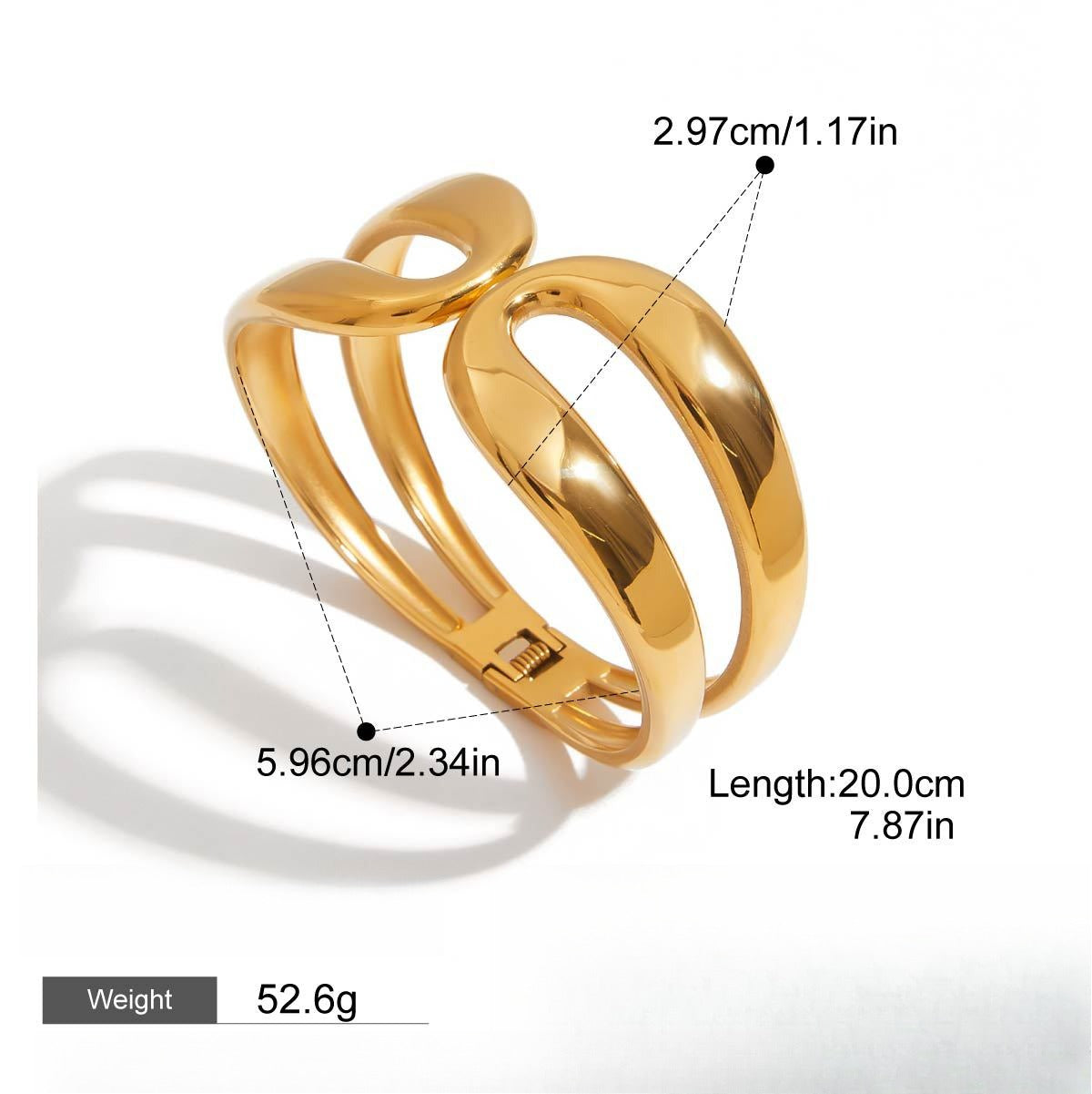 Kaze Gold-Plated Pearl Stainless Steel Bracelet | 18K Gold Pearl Bracelet in 9 Styles BraceletE