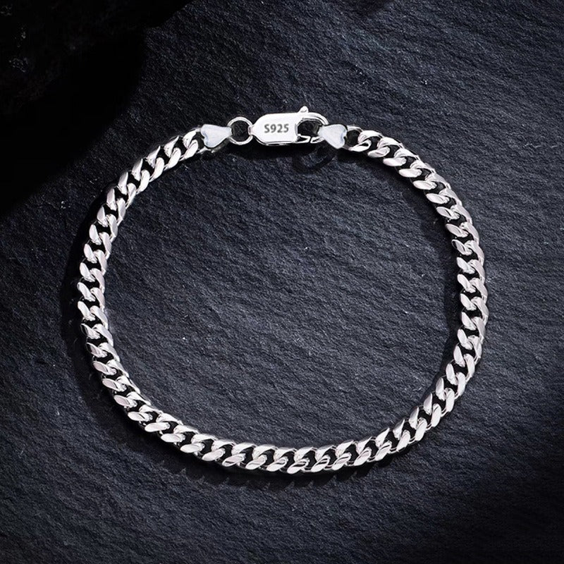 Kaze Hip-Hop Cuban Chain Bracelet | Bold Fashion Bracelet in 2 Styles &amp; 3 Lengths