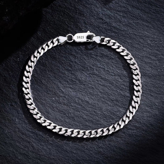 Kaze Hip-Hop Cuban Chain Bracelet | Bold Fashion Bracelet in 2 Styles &amp; 3 Lengths