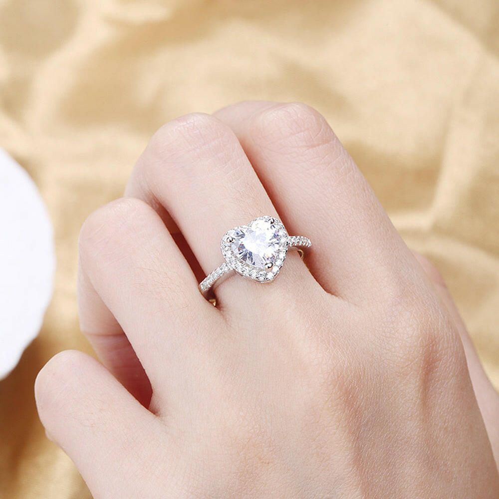 Kaze Love Knot Ring | Sterling Silver Heart Knot Ring for Women